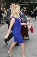 REESE WITHERSPOON Arrives at Late Show with David Letterman in New York 05/05/2015