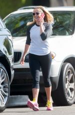 REESE WITHERSPOON in Spandex Out in Los Angeles 05/11/2015