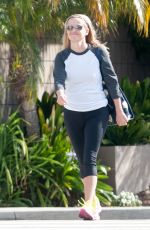 REESE WITHERSPOON in Spandex Out in Los Angeles 05/11/2015