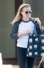 REESE WITHERSPOON in Spandex Out in Los Angeles 05/11/2015
