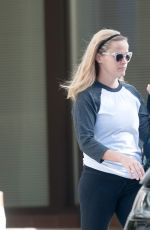 REESE WITHERSPOON in Spandex Out in Los Angeles 05/11/2015