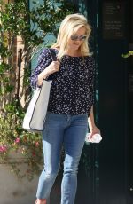 REESE WITHERSPOON Leaves a Meeting in Santa Monica 05/01/2015