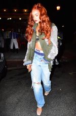 RIHANNA Arrives at Da Silvano Restaurant in New York 05/24/2015