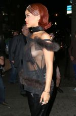 RIHANNA Arrives at MET Gala After Party in New York