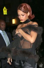 RIHANNA Arrives at MET Gala After Party in New York