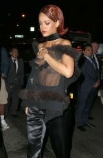 RIHANNA Arrives at MET Gala After Party in New York