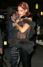 RIHANNA Arrives at MET Gala After Party in New York