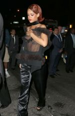 RIHANNA Arrives at MET Gala After Party in New York