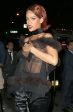 RIHANNA Arrives at MET Gala After Party in New York