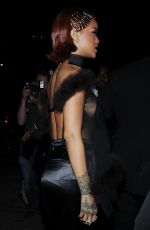 RIHANNA Arrives at MET Gala After Party in New York