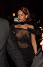 RIHANNA Arrives at MET Gala After Party in New York