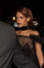 RIHANNA Arrives at MET Gala After Party in New York