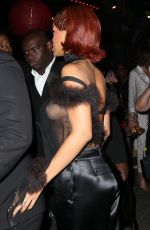 RIHANNA Arrives at MET Gala After Party in New York
