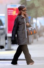 RIHANNA Barefoot Out and About in New York 05/16/2015