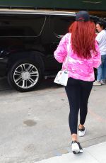 RIHANNA in Tights Out in New York 05/18/2015