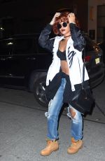 RIHANNA Night Out in New York 05/02/2015