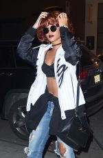 RIHANNA Night Out in New York 05/02/2015