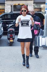 RIHANNA Out and About in New York 05/03/2015