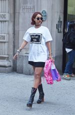 RIHANNA Out and About in New York 05/03/2015