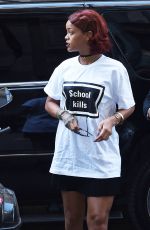 RIHANNA Out and About in New York 05/03/2015