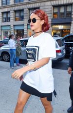 RIHANNA Out and About in New York 05/03/2015