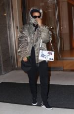 RIHANNA Out and About in New York 05/19/2015