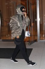 RIHANNA Out and About in New York 05/19/2015
