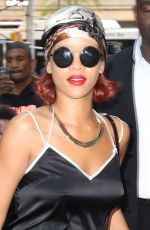 RIHANNA Out in New York 05/04/2015