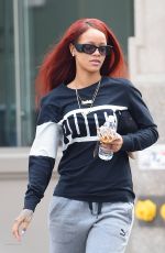 RIHANNA Out in New York 05/16/2015