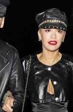 RITA ORA Arrives at Chiltern Firehouse in London 05/28/2015
