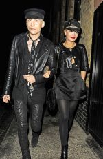 RITA ORA Arrives at Chiltern Firehouse in London 05/28/2015
