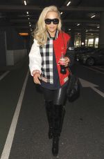 RITA ORA Arrives at Heathrow Airport in London 05/18/2015