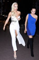 RITA ORA Arrives at Hotel Marriott in Cannes 05/21/2015