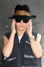 RITA ORA Arrives at JFK Airport in New York 05/06/2015