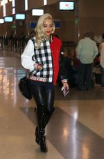 RITA ORA Arrives at McCarran International Airport in Las Vegas 05/17/2015