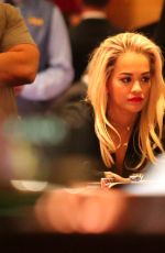 RITA ORA at a Casino in Las Vegas 05/16/2015