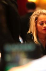 RITA ORA at a Casino in Las Vegas 05/16/2015