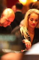 RITA ORA at a Casino in Las Vegas 05/16/2015