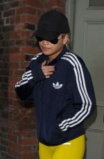 RITA ORA in Leggings Out and About in Notting Hill 05/27/2015