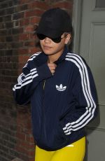 RITA ORA in Leggings Out and About in Notting Hill 05/27/2015