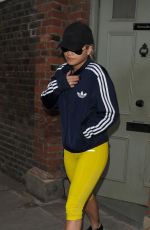 RITA ORA in Leggings Out and About in Notting Hill 05/27/2015