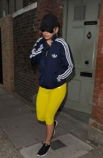 RITA ORA in Leggings Out and About in Notting Hill 05/27/2015
