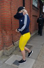 RITA ORA in Leggings Out and About in Notting Hill 05/27/2015