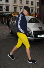 RITA ORA in Leggings Out and About in Notting Hill 05/27/2015