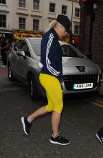 RITA ORA in Leggings Out and About in Notting Hill 05/27/2015