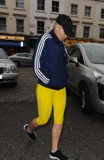 RITA ORA in Leggings Out and About in Notting Hill 05/27/2015