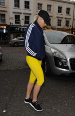 RITA ORA in Leggings Out and About in Notting Hill 05/27/2015