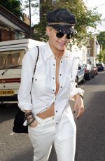 RITA ORA Leaves a Recording Studio in London 05/28/2015