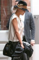 RITA ORA Leaves Her Hotel in New York 06/05/2015