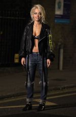 RITA ORA on the Set of Her New Music Video in London 05/20/2015